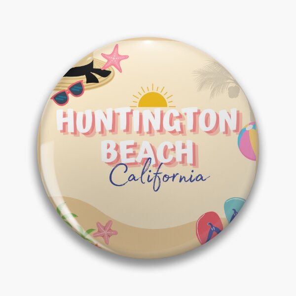 Item preview, Huntington Beach California Souvenir Vacation Design designed and sold by DonnaRaine.