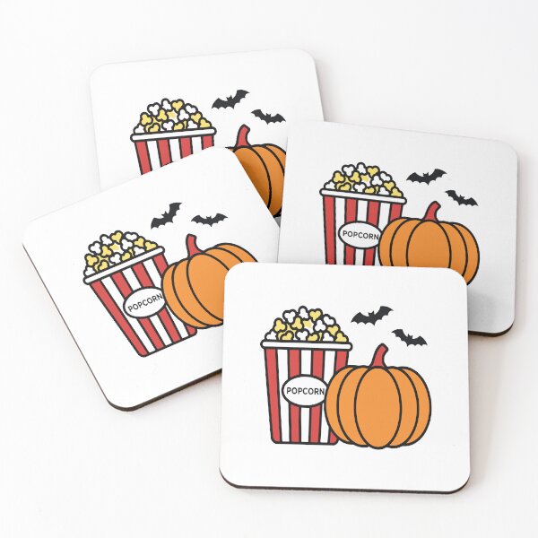 Item preview, Creepy Reel Halloween - Popcorn Bucket Pumpkin T-Shirt Design designed and sold by shaira6831.