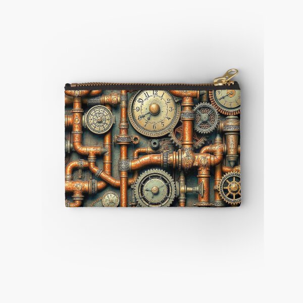 Item preview, Steampunk Pipe Gears Design designed and sold by Retro Art Factory.