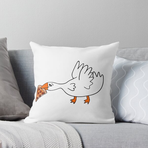 Item preview, Silly Goose Stealing Pizza Lover designed and sold by Sartoris Art.