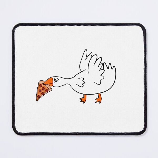 Item preview, Silly Goose Stealing Pizza Lover designed and sold by Sartoris Art.