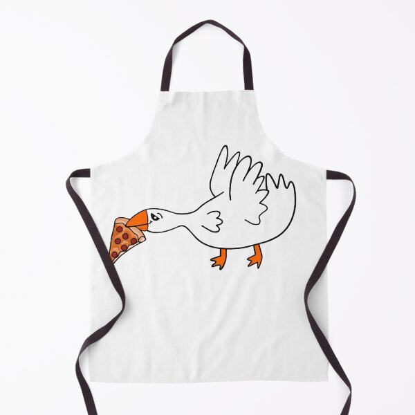 Item preview, Silly Goose Stealing Pizza Lover designed and sold by Sartoris Art.