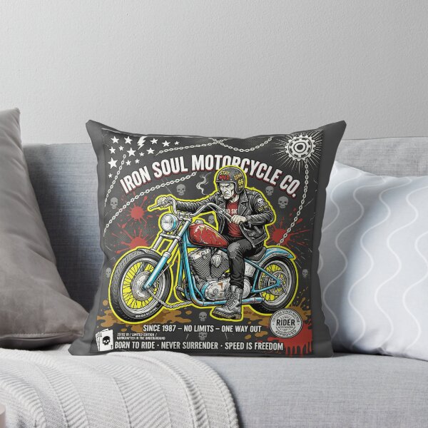 Item preview, Motorcycle Rider Grunge Streetwear designed and sold by DIUMERI.