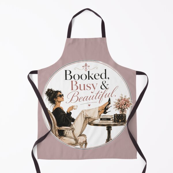 Item preview, Booked, Busy & Beautiful | Chic Feminine Boss Woman Aesthetic designed and sold by TheStephanieRome.