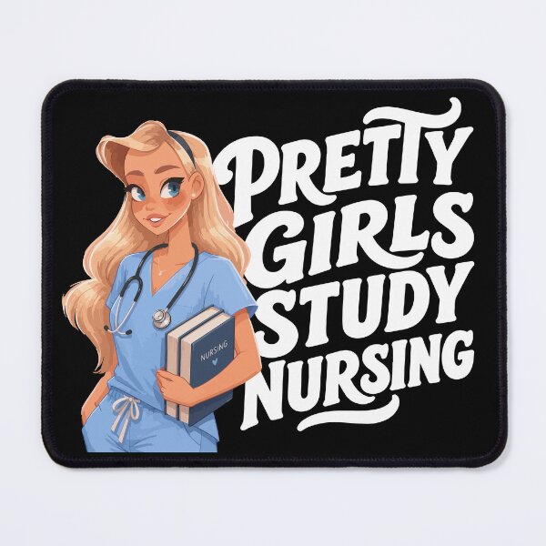 Item preview, NURSING STUDENT - PRETTY GIRLS STUDY NURSING designed and sold by YNELENT.