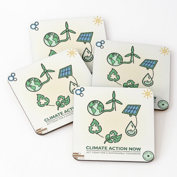 Item preview, Climate Action Now Minimalist Line Art designed and sold by DIUMERI.