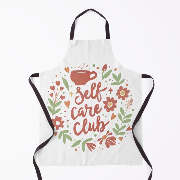 Item preview, Self Care Club Floral Illustration designed and sold by DinaArtStudio.