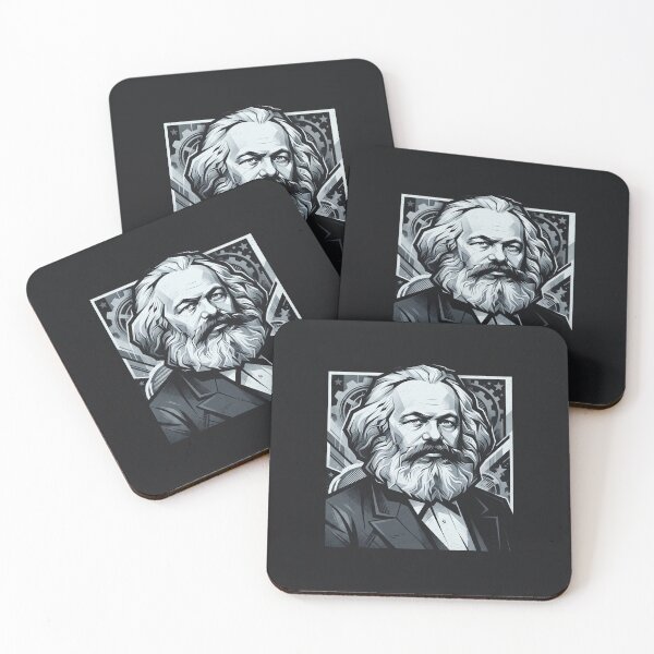Item preview, Karl Marx Portrait Philosophy Historical Figure designed and sold by Owcomm.