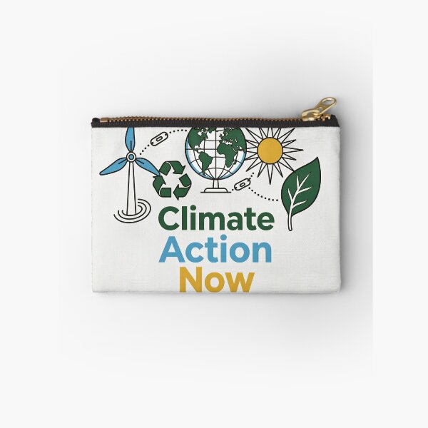 Item preview, Climate Action Now Eco Line Art T-Shirt designed and sold by DIUMERI.
