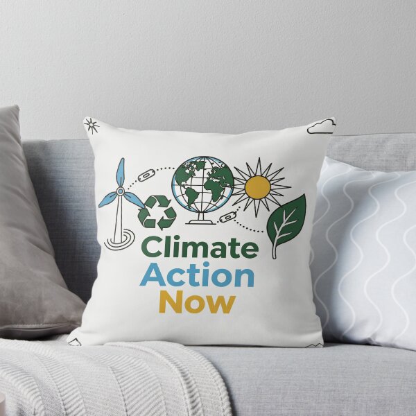 Item preview, Climate Action Now Eco Line Art T-Shirt designed and sold by DIUMERI.