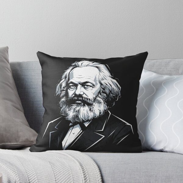 Item preview, Karl Marx Portrait Graphic Illustration Art designed and sold by Owcomm.