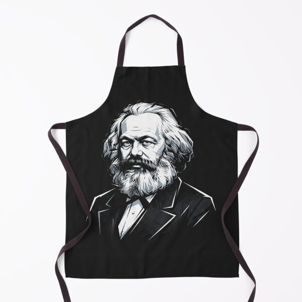 Item preview, Karl Marx Portrait Graphic Illustration Art designed and sold by Owcomm.