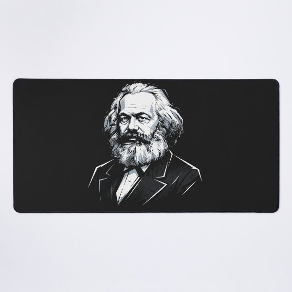 Item preview, Karl Marx Portrait Graphic Illustration Art designed and sold by Owcomm.