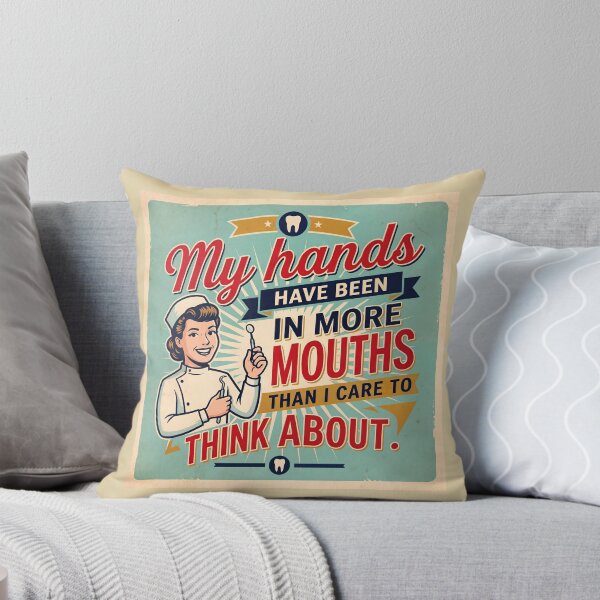 Item preview, Retro Dental Assistant Humor Vintage Dentist designed and sold by ThreadRiotTees.