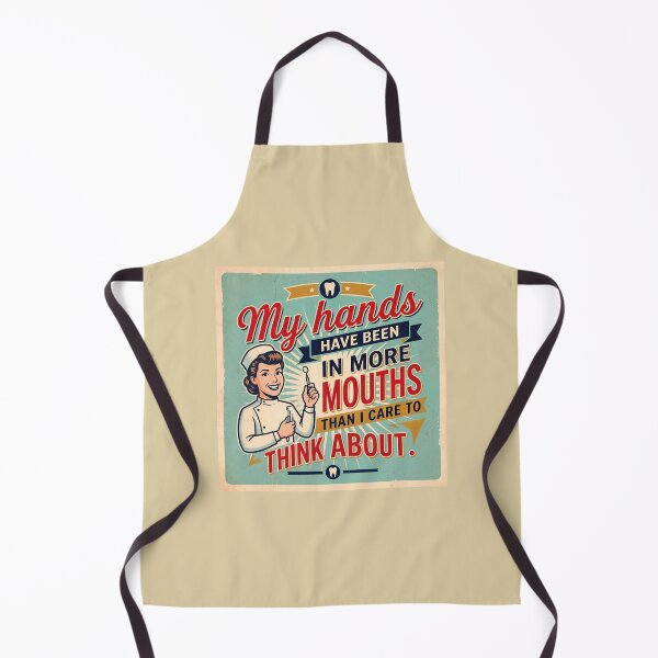 Item preview, Retro Dental Assistant Humor Vintage Dentist designed and sold by ThreadRiotTees.