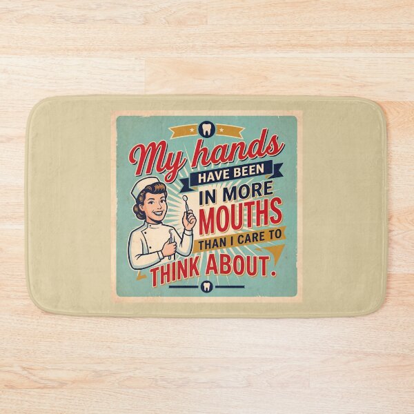Item preview, Retro Dental Assistant Humor Vintage Dentist designed and sold by ThreadRiotTees.