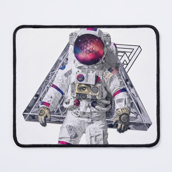 Item preview, Cosmic Consciousness Astronaut  Art designed and sold by Mystikos Art.