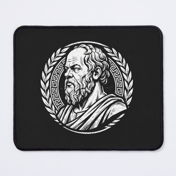 Item preview, Classic Socrates Ancient Greek Philosophy Portrait designed and sold by Owcomm.