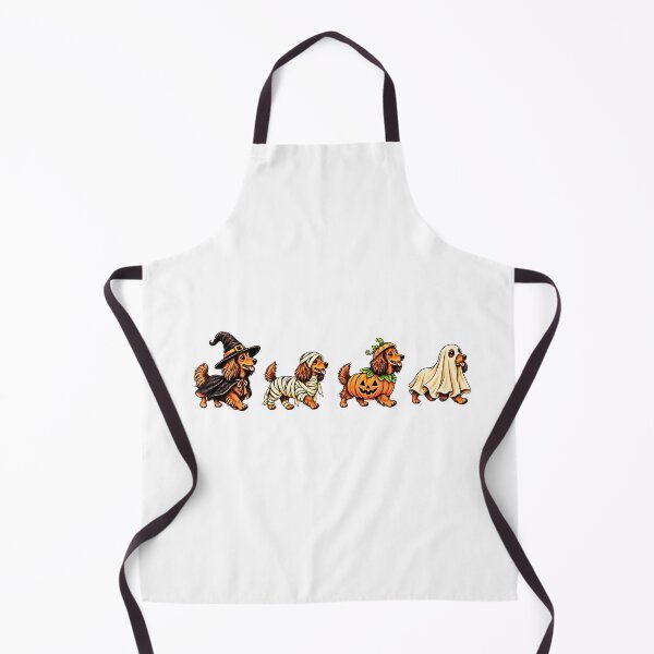 Item preview, Halloween Dachshund Costume Parade Cute Spooky Dog designed and sold by Rahamkshop.