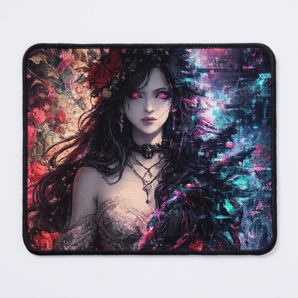 Item preview, Persephone Art – Glitch Goddess of the Underworld designed and sold by JupiterGlitchEmpire.