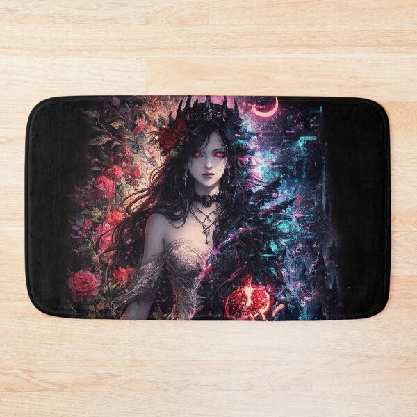 Item preview, Persephone Art – Glitch Goddess of the Underworld designed and sold by JupiterGlitchEmpire.