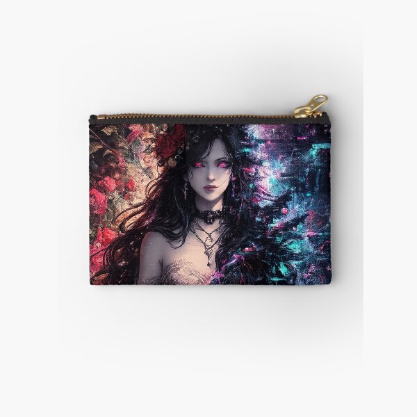 Artikelvorschau, Persephone Art – Glitch-Göttin der Unterwelt entworfen und verkauft von JupiterGlitchEmpire.