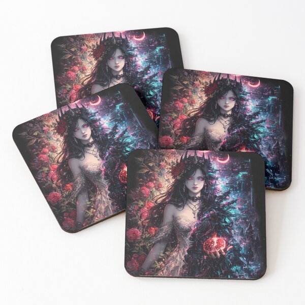 Item preview, Persephone Art – Glitch Goddess of the Underworld designed and sold by JupiterGlitchEmpire.