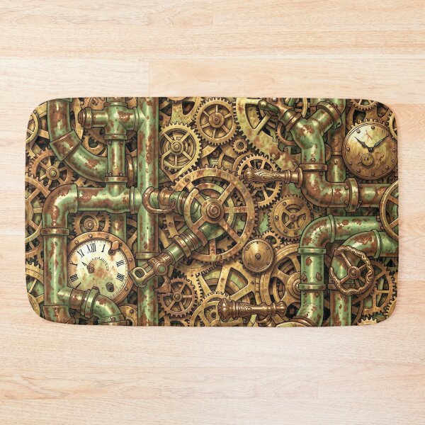 Item preview, Victorian Grunge Steampunk Pattern designed and sold by Retro Art Factory.