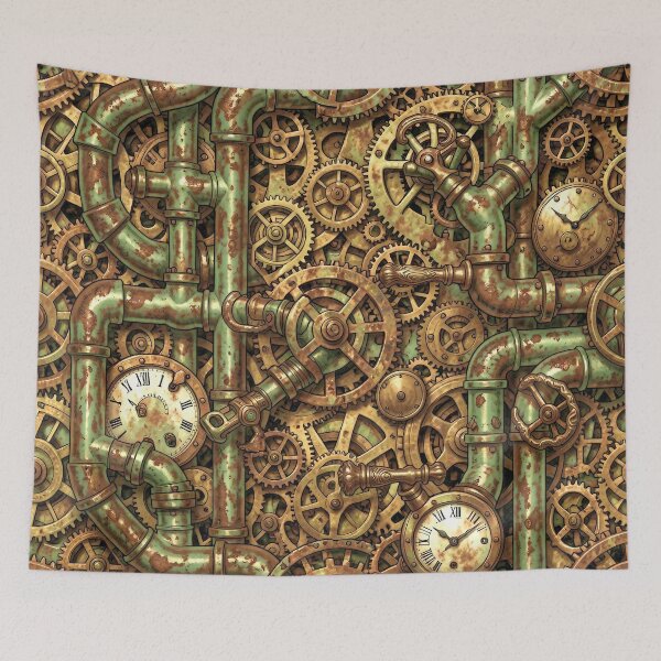 Item preview, Victorian Grunge Steampunk Pattern designed and sold by Retro Art Factory.