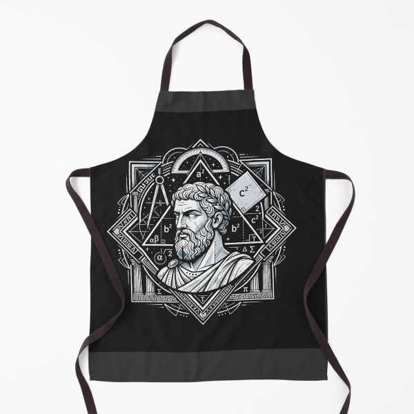 Item preview, Pythagoras Mathematical Geometry Sacred Universe Portrait designed and sold by Owcomm.