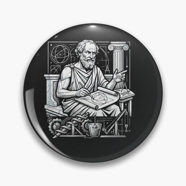 Item preview, Archimedes Ancient Greek Mathematician and Inventor Portrait designed and sold by Owcomm.