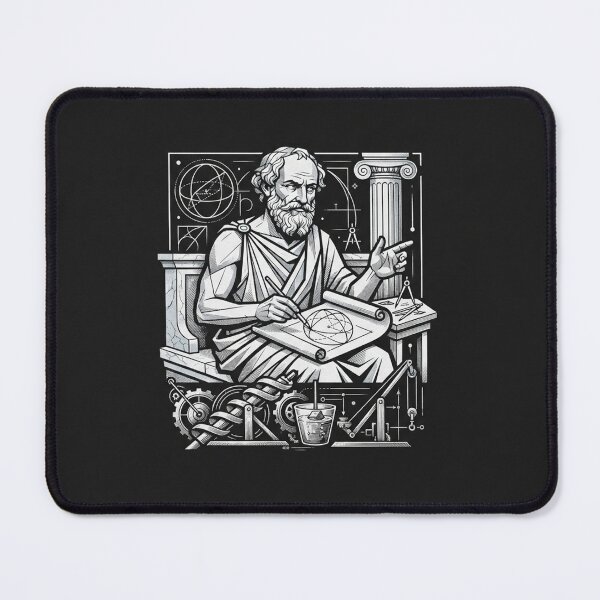 Item preview, Archimedes Ancient Greek Mathematician and Inventor Portrait designed and sold by Owcomm.
