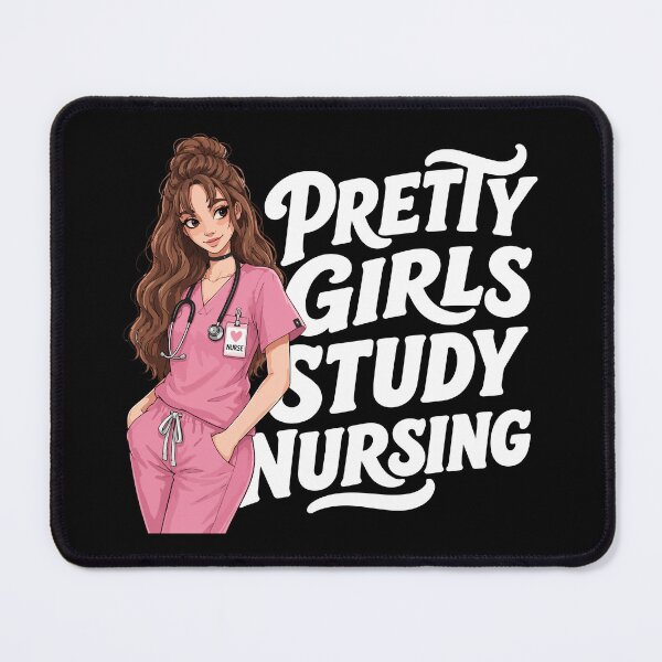 Item preview, NURSING STUDENT - PRETTY GIRLS STUDY NURSING designed and sold by YNELENT.