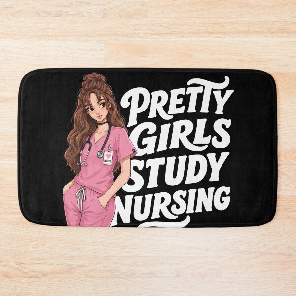 Item preview, NURSING STUDENT - PRETTY GIRLS STUDY NURSING designed and sold by YNELENT.