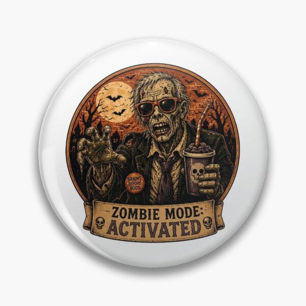 Item preview, Spooky Halloween zombie  designed and sold by JonysCreativeDesigns.