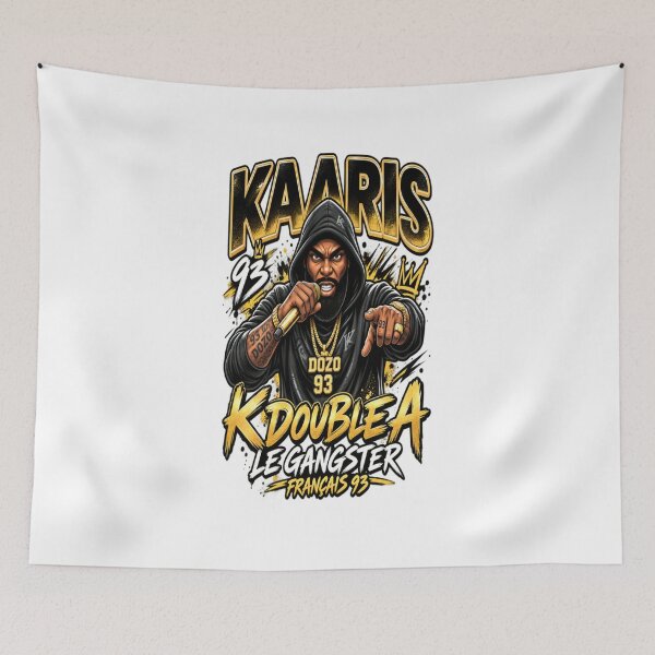 Item preview, Kaaris 93 Le Gangster French Rapper Streetwear Design designed and sold by CatLovers Studio.