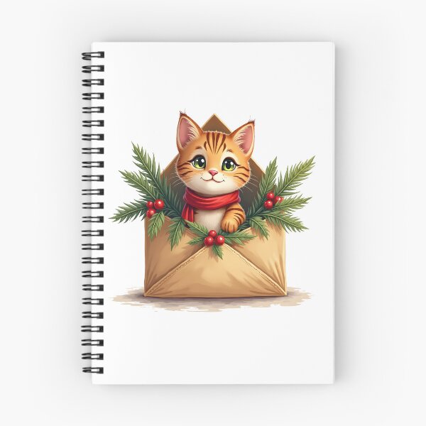 Item preview, Kitty Christmas Post Office – Christmas Kitten Letter designed and sold by ArtemisEutopia.