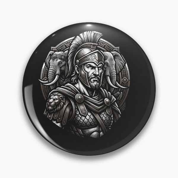 Item preview, Hannibal Barca Ancient Carthaginian General Military Commander designed and sold by Owcomm.