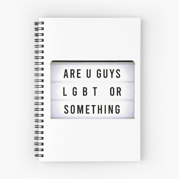 Item preview, Are You Guys LGBT or Something Funny Quote Meme designed and sold by EVGLST.