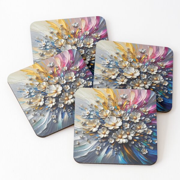 Item preview, Metallic Daisies designed and sold by Visual Nomad Club.