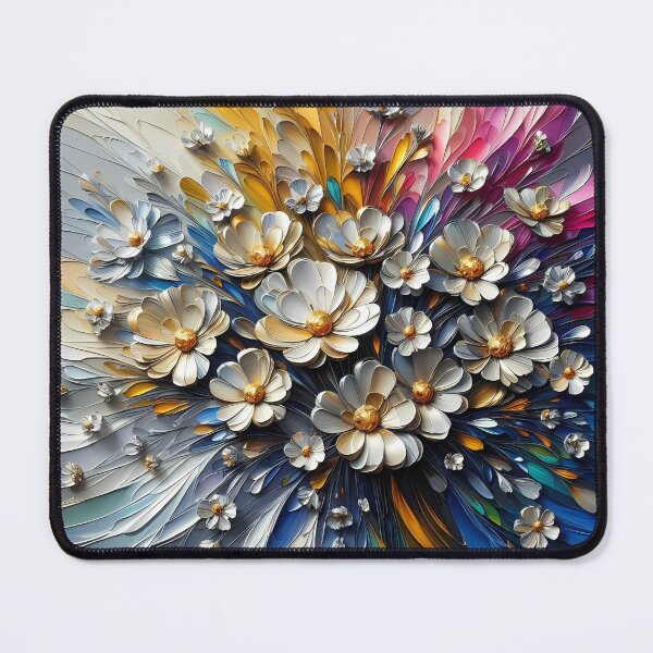 Item preview, Metallic Daisies designed and sold by Visual Nomad Club.