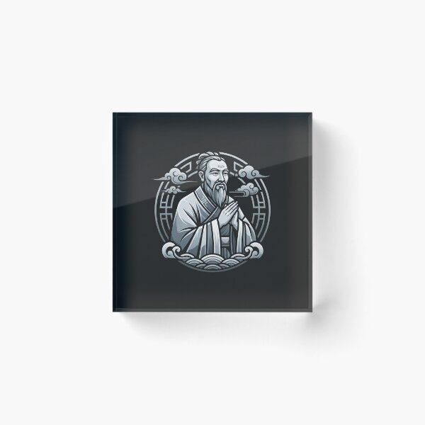 Item preview, Confucius Wise Philosopher Asian Heritage Portrait designed and sold by Owcomm.