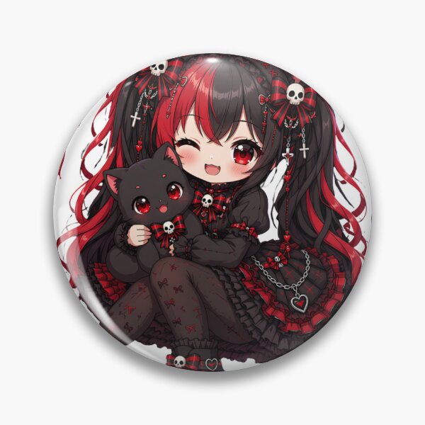 Item preview, Copy of Copy of Copy of  Cute Gothic Anime Girl Everything Sucks  designed and sold by Revyra Design .