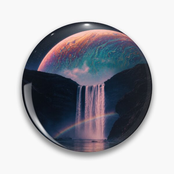 Item preview, Waterfall at the Edge of the Universe designed and sold by H-Tsvetkova.