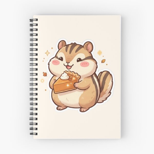 Item preview, Chipmunk With Pumpkin Pie designed and sold by Cerys-GS.