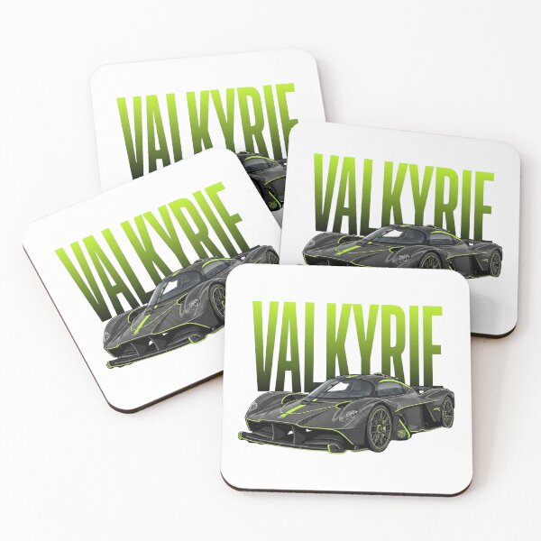 Item preview, Aston Martin Valkyrie Carbon Fibre Lime British Hypercar Vector Art designed and sold by Motorline44.