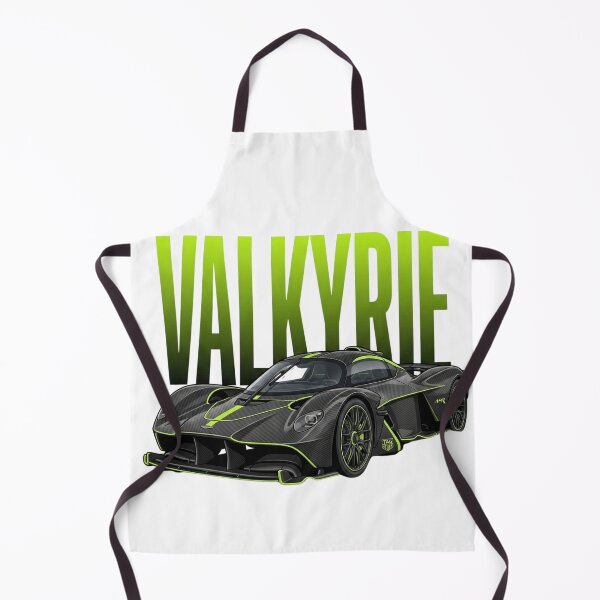 Item preview, Aston Martin Valkyrie Carbon Fibre Lime British Hypercar Vector Art designed and sold by Motorline44.