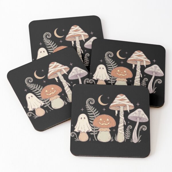Item preview, Spooky Mushroom Field Guide Halloween Forest designed and sold by Artwork-Station.