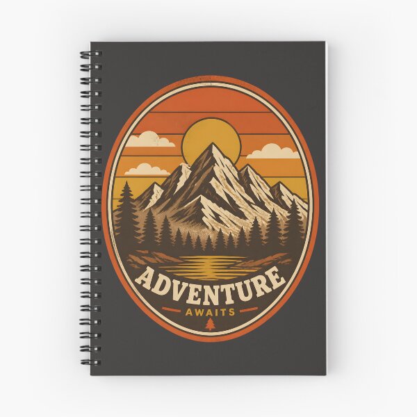 Item preview, Vintage Mountain Calling Retro 70s Adventure designed and sold by DoceVaga.