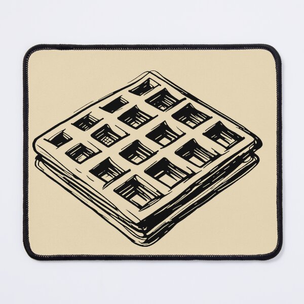Item preview, Belgium Waffle, Waffle About It Decor designed and sold by MarkedArtPrints.
